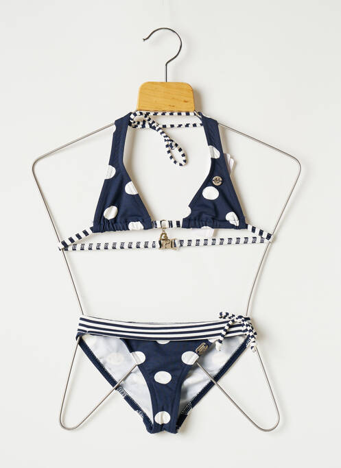 Costum de baie din două piese albastru BANANA MOON fată