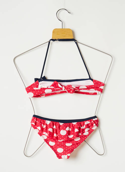 Costum de baie din două piese roz BANANA MOON fată