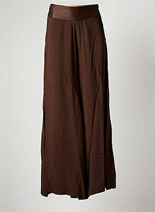 Pantalon larg maro MÊME ROAD femeie