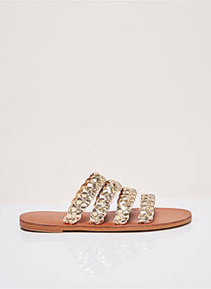 Mulete/Saboți galben VANESSA WU femeie