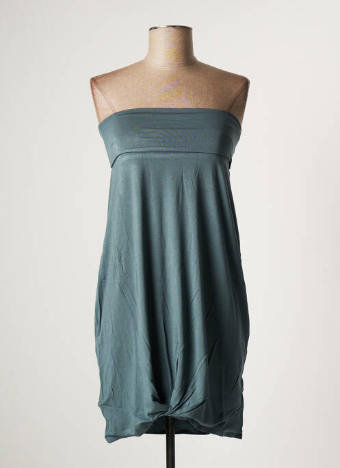 Tunică fără mâneci mâneci tip bustier verde BOHEMIA femme