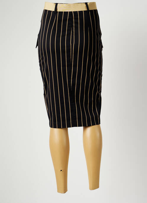 Fustă midi negru CRISTINA EFFE femeie