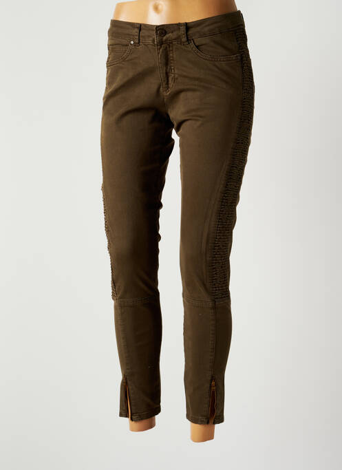 Pantalon slim verde IMITZ femeie