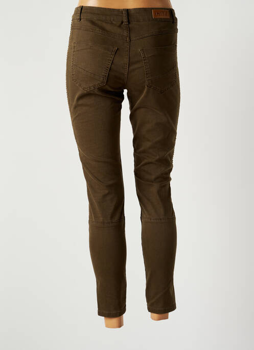 Pantalon slim verde IMITZ femeie