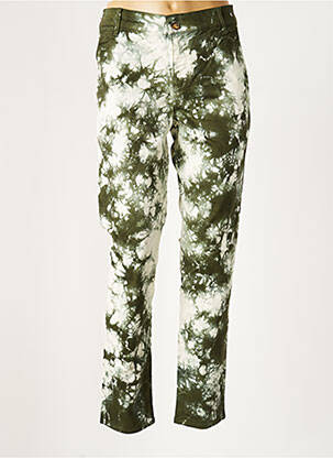 Pantalon chino verde HAPPY femeie