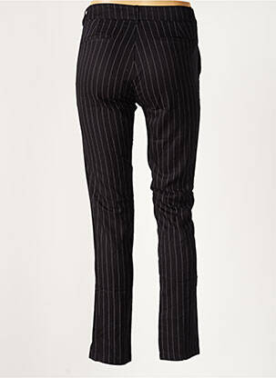 Pantalon chino talie joasă talie joasă negru BÔ-M femme