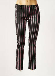 Pantalon chino talie joasă talie joasă negru BÔ-M femme