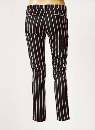 Pantalon chino talie joasă talie joasă negru BÔ-M femeie
