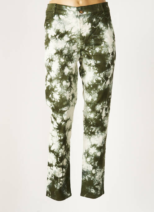 Pantalon chino verde HAPPY femeie