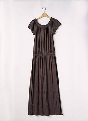 Rochie lungă maro JUVIA femeie