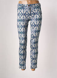 Pantalon 7/8 elasticitate mărime normală albastru HOD femme