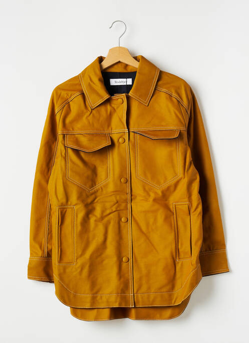 Geci din piele ecologică portocaliu RODEBJER femeie