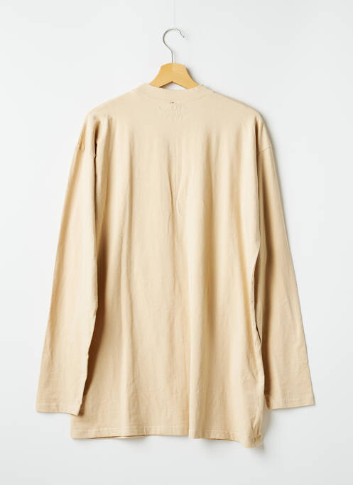 Tunică mâneci lungi bej HARVARD femeie