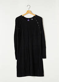 Rochie de maternitate elasticitate negru SERAPHINE femme