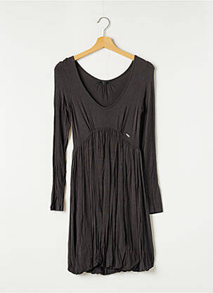 Rochie scurtă mâneci lungi mâneci lungi gri GUESS femeie