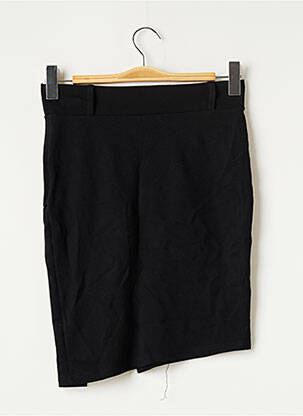 Fustă midi elasticitate negru CAPSULE femeie
