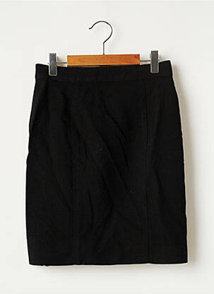 Fustă scurtă negru SANS MARQUE femeie