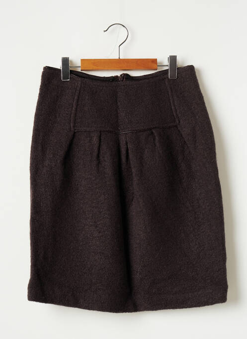 Fustă scurtă maro ZARA femeie