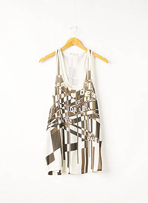 Tunică mâneci lungi bej DIESEL femeie