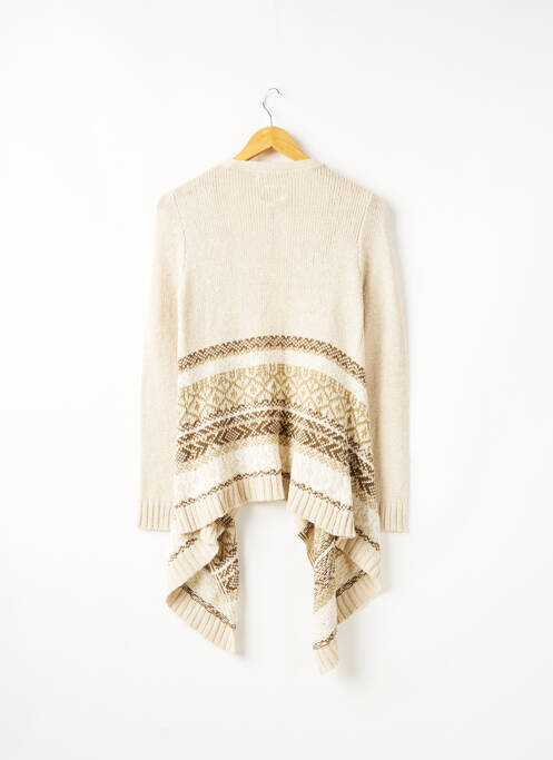 Vestă cu mâneci lungi bej DN.SIXTY SEVEN femeie