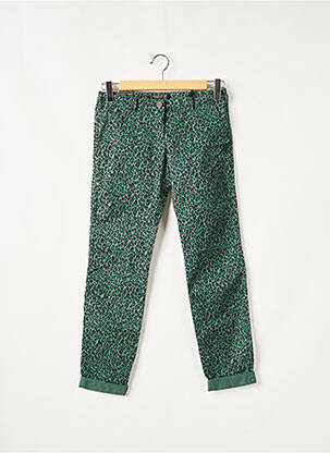 Pantalon 7/8 elasticitate mărime normală verde MAISON SCOTCH femeie