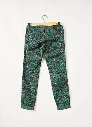 Pantalon 7/8 elasticitate mărime normală verde MAISON SCOTCH femeie