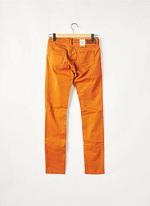 Pantalon slim elasticitate mărime normală portocalie MAISON SCOTCH femeie