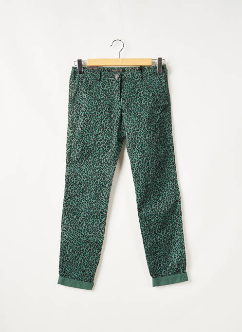 Pantalon 7/8 verde MAISON SCOTCH femeie