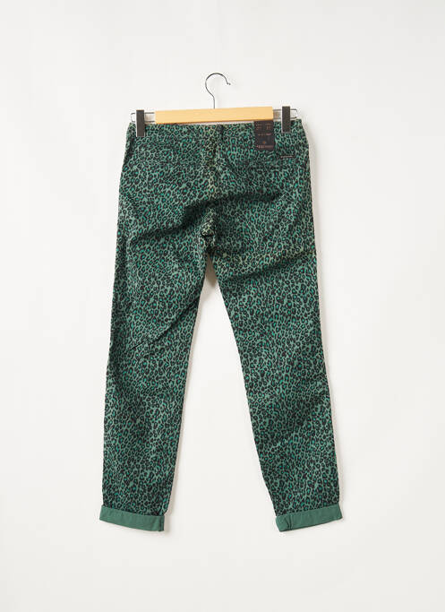 Pantalon 7/8 verde MAISON SCOTCH femeie