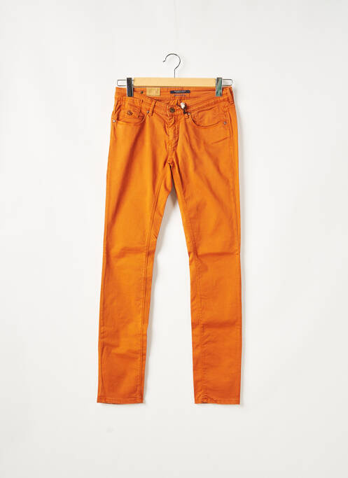 Pantalon slim portocaliu MAISON SCOTCH femeie