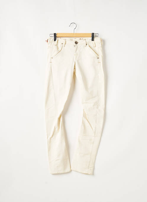 Pantalon slim bej GUESS femeie