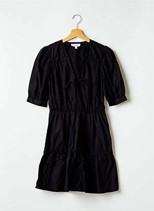 Rochie scurtă croială evazată mâneci scurte negru & OTHER STORIES femeie