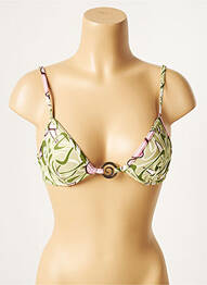 Sutien de costum de baie elasticitate verde CULTURE BEACH femme