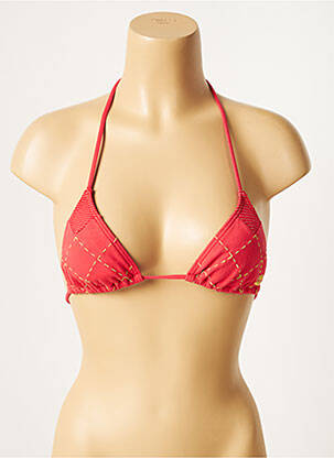 Sutien de costum de baie roșu SANS MARQUE femeie