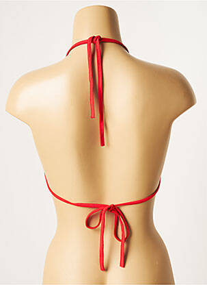 Sutien de costum de baie elasticitate top triunghiuri albastru SANS MARQUE femeie