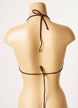 Sutien de costum de baie elasticitate top triunghiuri roz CULTURE BEACH femeie