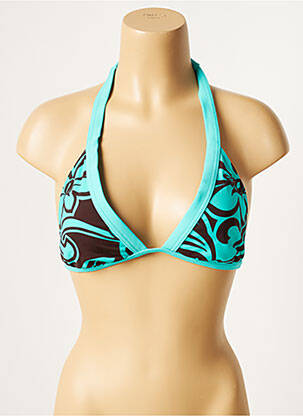 Sutien de costum de baie elasticitate top triunghiuri albastru ROXY femeie