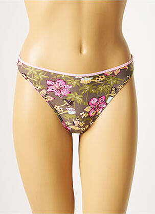 Chiloți de baie verde SANS MARQUE femeie