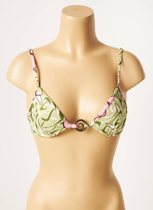 Sutien de costum de baie verde CULTURE BEACH femeie