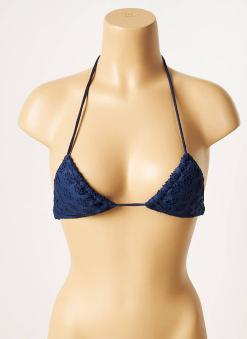 Sutien de costum de baie albastru SANS MARQUE femeie