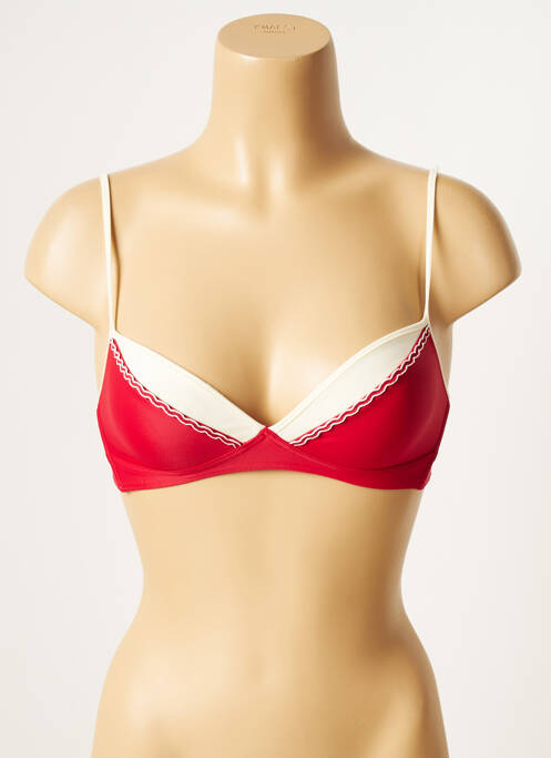 Sutien de costum de baie roșu SANS MARQUE femeie