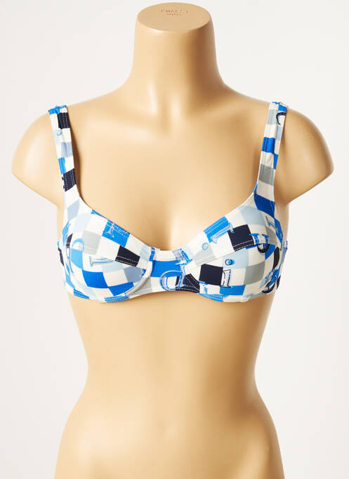 Sutien de costum de baie albastru CHIPIE femeie