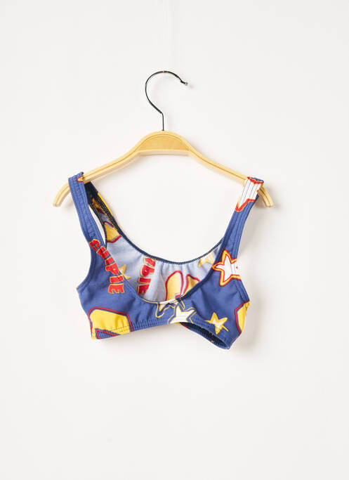 Sutien de costum de baie albastru CHIPIE fată