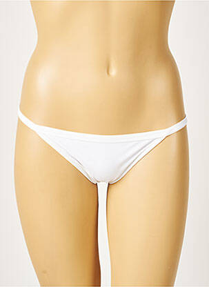 Chiloți de baie alb SUNDEK femeie