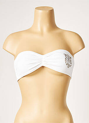 Sutien de costum de baie elasticitate top bentiță alb ZADIG & VOLTAIRE femeie