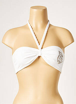Sutien de costum de baie elasticitate top bentiță alb ZADIG & VOLTAIRE femeie