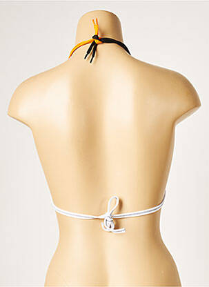 Sutien de costum de baie elasticitate top triunghiuri alb DIVINE femeie