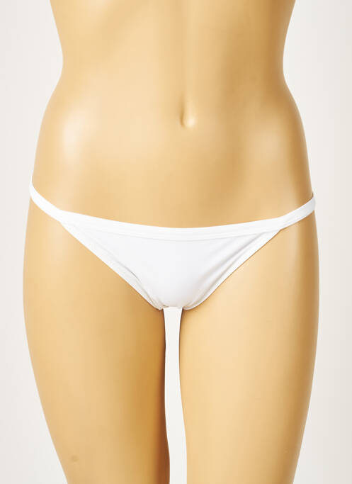 Chiloți de baie alb SUNDEK femeie