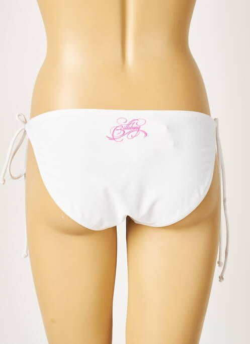 Chiloți de baie alb BILLABONG femeie