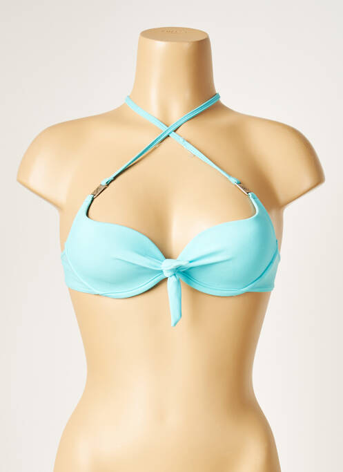 Sutien de costum de baie top sutien modelat top sutien modelat albastru LIVIA femme